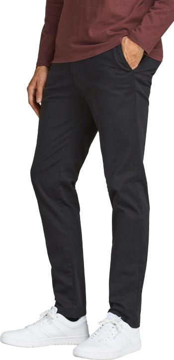 Jack&Jones Pánske nohavice JJIMARCO Slim Fit 12150158 Black 28/32