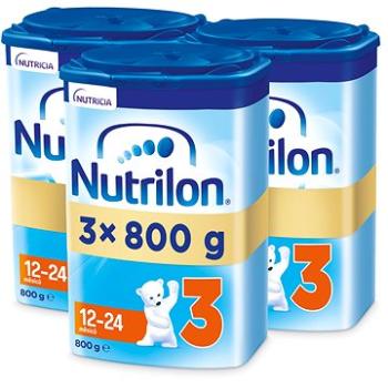 Nutrilon 3 Advanced Batoľacie mlieko 3× 800 g (8590340170706)