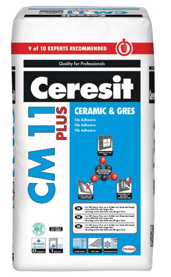 CERESIT CM 11 PLUS CERAMIC & GRES - Lepidlo na obklady a dlažby 25 kg