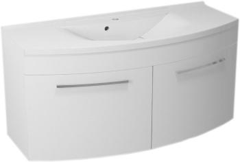 SAPHO - JULIE umývadlová skrinka 120x55x50cm, biela JU120-3030