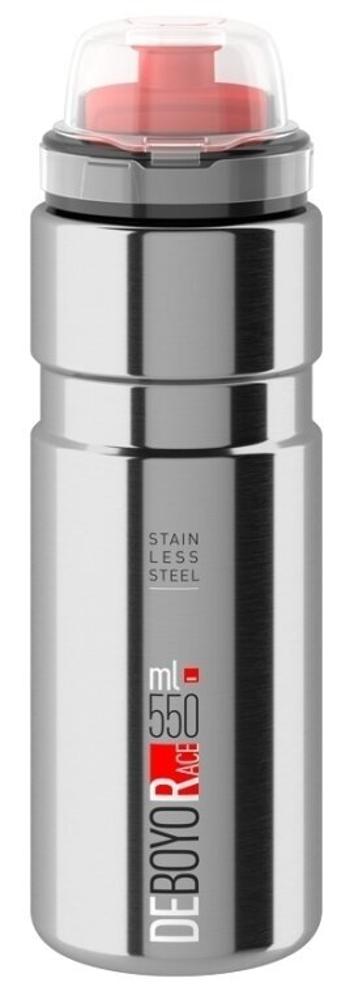 Elite Cycling Deboyo Race Silver Glossy 550 ml Cyklistická fľaša