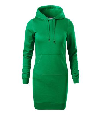 MALFINI Dámske šaty Snap - Stredne zelená | XL