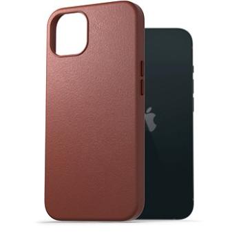 AlzaGuard Genuine Leather Case na iPhone 13 hnedý (AGD-GLC0006C)