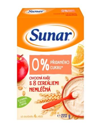 Sunar ovocná s 8 cereáliami 220g