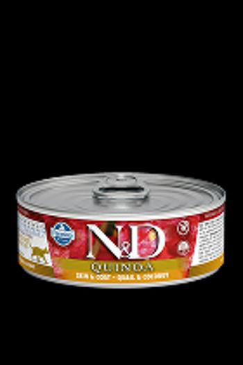 N&D CAT QUINOA Adult Quail & Coconut 80g 1 + 1 zadarmo