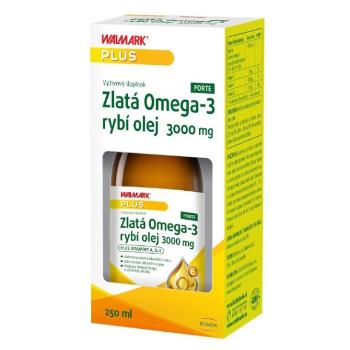 WALMARK Zlatá omega-3 rybí olej 3000 mg 250 ml