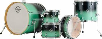 Dixon PODFM522GIF Fuse Maple Shellset Green Ice Fade