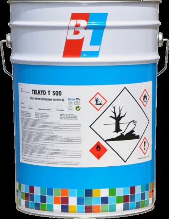 BARVY A LAKY TELURIA TELKYD T300 - vrchná priemyselná syntetická farba 16 kg miešanie - lesk