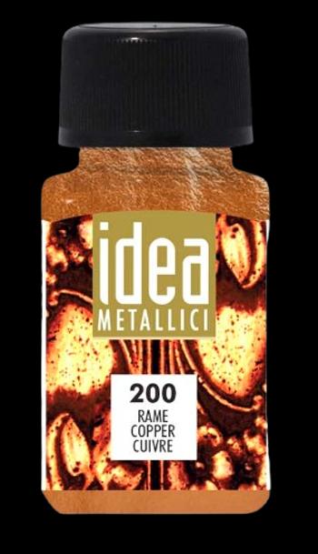 MAIMERI IDEA METALLICI - Tekuté metalické farby 200 - copper, 60 ml