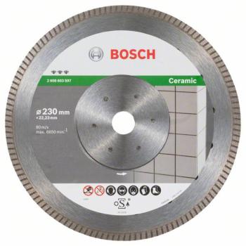 Bosch Accessories 2608603597 Best for Ceramic Extra-Clean Turbo diamantový rezný kotúč Priemer 230 mm   1 ks