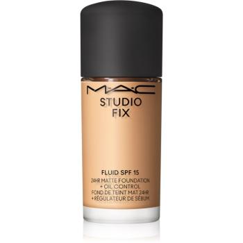 MAC Cosmetics Studio Fix Fluid SPF 15 24HR Matte Foundation + Oil Control Mini zmatňujúci make-up SPF 15 odtieň NC25 15 ml