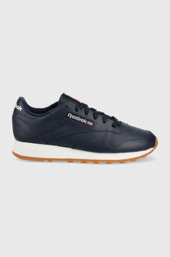 Kožené tenisky Reebok Classic GY3600 tmavomodrá farba,