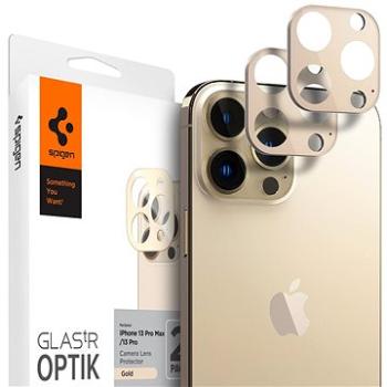 Spigen tR Optik 2 Pack Gold iPhone 13 Pro/13 Pro Max (AGL04034)