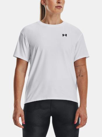 Under Armour UA Esential Cttn Stretch Tričko Biela