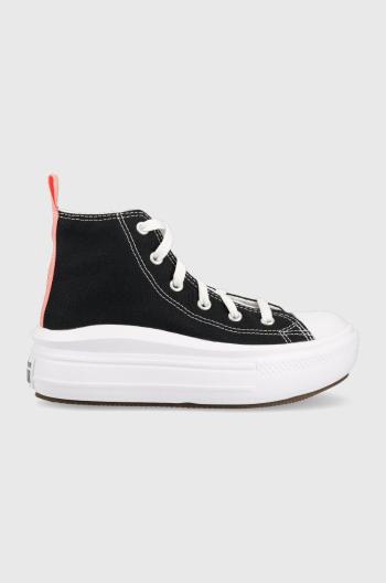 Detské tenisky Converse CON BUTY 371527C MOVE čierna farba