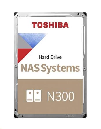 TOSHIBA HDD N300 NAS 8TB, SATA III, 7200 rpm, 256 MB cache, 3, 5 ", BULK