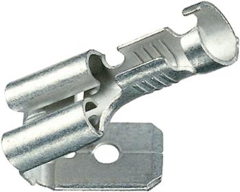 Klauke 18303AZ faston zásuvka s vetvením  Šírka zástrčky: 4.8 mm Hrúbka konektora: 0.8 mm 180 ° neizolované kov 1 ks