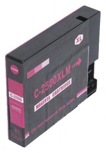 CANON PGI-2500-XL M - kompatibilná cartridge, purpurová, 20ml