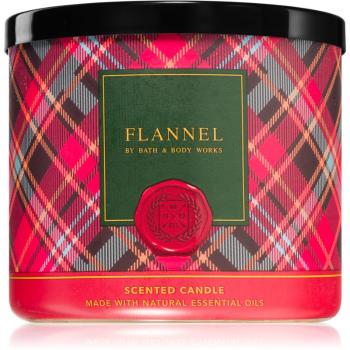 Bath & Body Works Flannel vonná sviečka 411 g