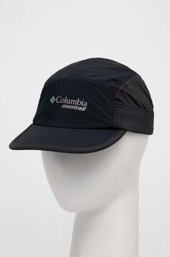 Šiltovka Columbia Escape Thrive čierna farba, s potlačou