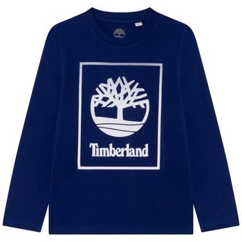 Timberland  Tričká s dlhým rukávom T25T31-843  Modrá