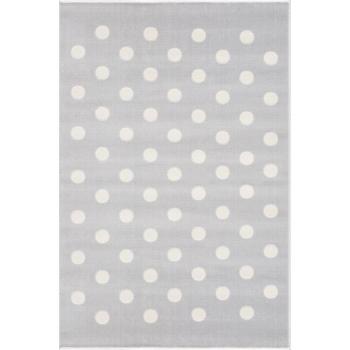 LIVONE Happy Rugs confetti 32091-0 obdĺžnik 120 x 180 cm sivá