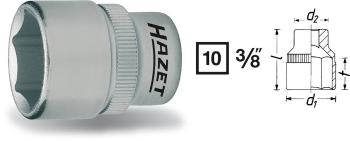 Hazet  880-6 vonkajší šesťhran zásuvka 6 mm     3/8" (10 mm)