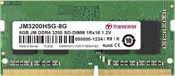 Transcend RAM modul pre notebooky  JM3200HSG-8G 8 GB 1 x 8 GB DDR4-RAM 3200 MHz