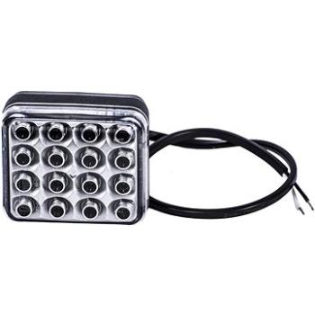 ACI Couvací světlo LED čtverec 68x78x40 mm (montáž na 2 šrouby, kabel 0,5 m) 12-36V (9907582)