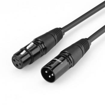 Ugreen AV130 XLR kábel M/F 8m, čierny (20713)