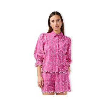 Y.a.s  YAS Malura Shirt 3/4  - Raspberry Rose  Blúzka Ružová