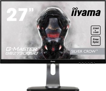 Iiyama G-MASTER GB2730QSU LED monitor 68.6 cm (27 palca) En.trieda 2021 G (A - G) 2560 x 1440 Pixel WQHD 1 ms DVI, HDMI