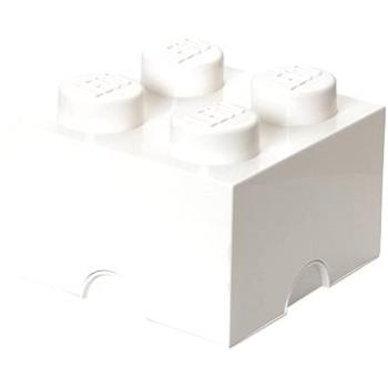LEGO Úložný box 4 250 × 250 × 180 mm – biely (5706773400355)