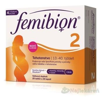 Femibion 2 Tehotenstvo 28 tbl + 28 cps