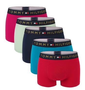 TOMMY HILFIGER - boxerky 5PACK premium cotton essentials gift giving multicolor-M (77-88 cm)