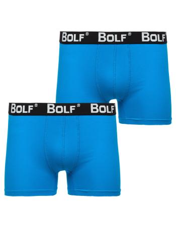 Blankytne modré pánske boxerky Bolf 0953-2P 2 PACK