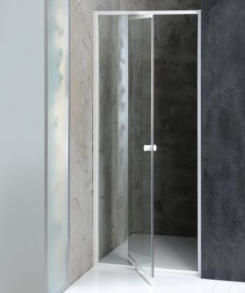 AQUALINE - AMICO sprchové dvere výklopné 820-1000x1850mm, číre sklo G80