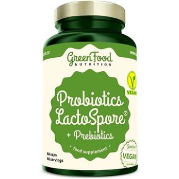 GreenFood Nutrition Probiotika LactoSpore® + Prebiotics 60 kapsúl (8594193924257) + ZDARMA Jód GreenFood Nutrition
