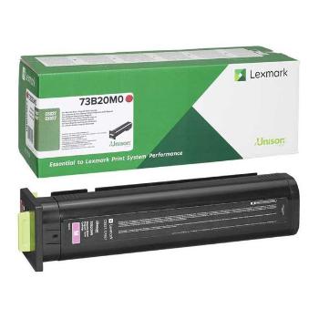 Lexmark originál toner 73B20M0, magenta, 15000str., return, Lexmark CS827de, CX827de, O, purpurová