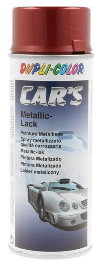 DC CAR´S METALLIC - Metalíza v spreji metalická červená 0,4 L