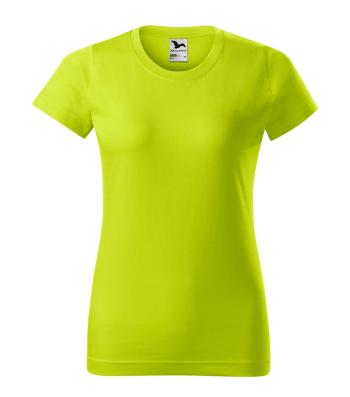 MALFINI Dámske tričko Basic - Limetková | XL