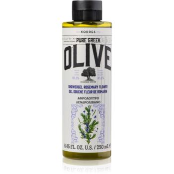 Korres Pure Greek Olive & Rosemary Flower osviežujúci sprchový gél 250 ml