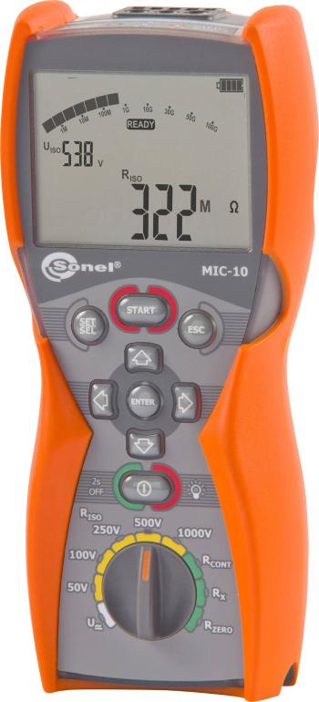 VDE tester Sonel MIC-10  Kalibrované podľa (ISO)