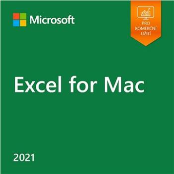 Microsoft Excel LTSC for Mac 2021 (elektronická licencia) (DG7GMGF0D7CZ)