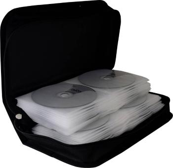 MediaRange  taška na CD 96 CD / DVD / Blu-ray Nylon® čierna 1 ks (š x v x h) 289 x 88 x 168 mm BOX55