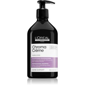 L’Oréal Professionnel Serie Expert Chroma Crème šampón neutralizujúci žlté tóny pre blond vlasy 500 ml