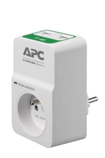 APC Essential SurgeArrest 1 česká zásuvka, 2portová USB nabíjačka