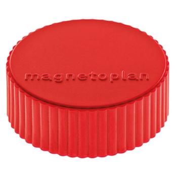 Magnetoplan magnet Discofix Magnum (Ø x v) 34 mm x 13 mm guľatý červená 10 ks 1660006