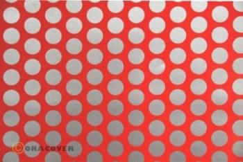 Oracover 45-021-091-002 lepiaca fólia Orastick Fun 1 (d x š) 2 m x 60 cm červená, strieborná