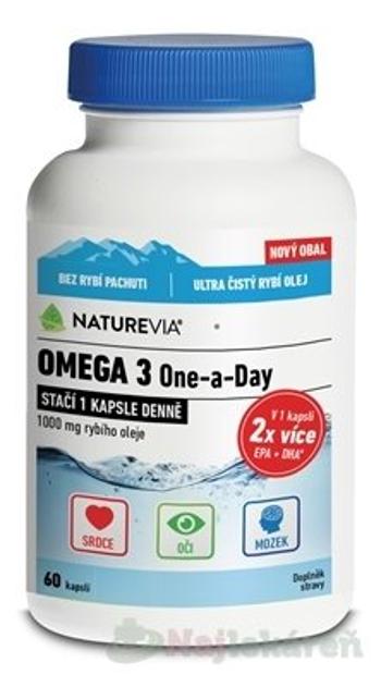 Swiss NatureVia Omega 3 One a Day 60 kapsúl